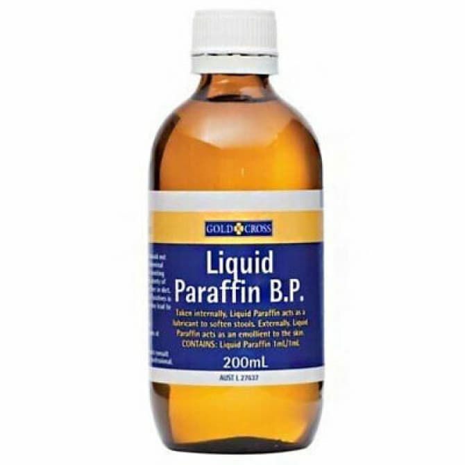 Buy Gold Cross Liquid Paraffin B.P. 200ml Online Chempro Chemists