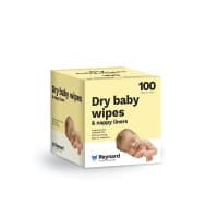 Reynard Dry Baby Wipes And Nappy Liners 100 Wipes
