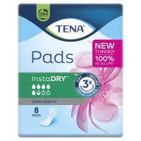 Tena Pads Instadry Standard Length 8 Pack