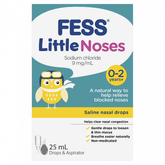 Fess Little Noses Drops 25ml + Aspirator