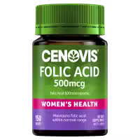 Cenovis Folic Acid 500mcg 150 Tablets