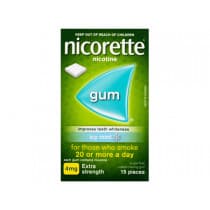 Nicorette Nicotine Gum Icy Mint 2mg 15 Pieces