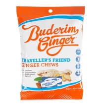 Buderim Ginger Travellers Friend Chews 50g