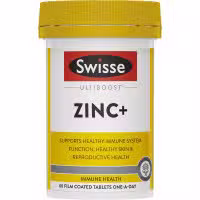 Swisse Ultiboost Zinc Plus 60 Tablets