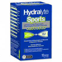 Hydralyte Sports Lemon Lime Sachet 12 Pack