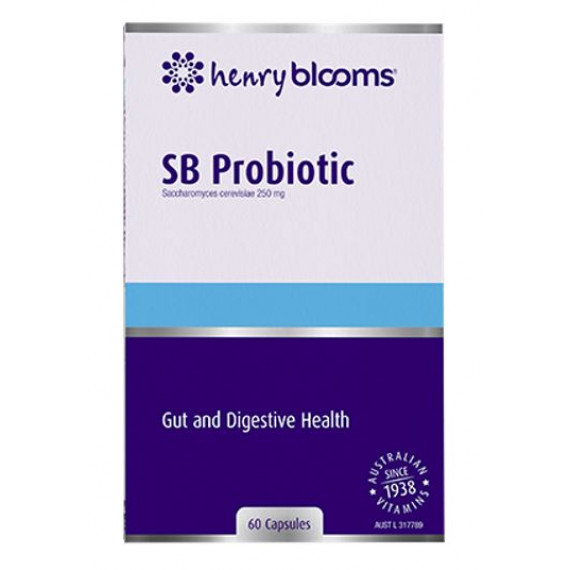 Henry Blooms SB Probiotic Gut Health 60 Vegetarian Capsules