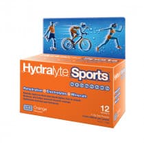 Hydralyte Sports Orange Sachet 12