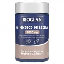 Bioglan Ginkgo Biloba 2000mg 100 Tablets