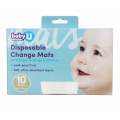 Baby U Disposable Change Mats 10 Pack