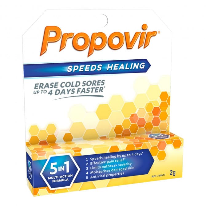 Buy Propovir Cold Sore Ointment 2g Online Chempro Chemists