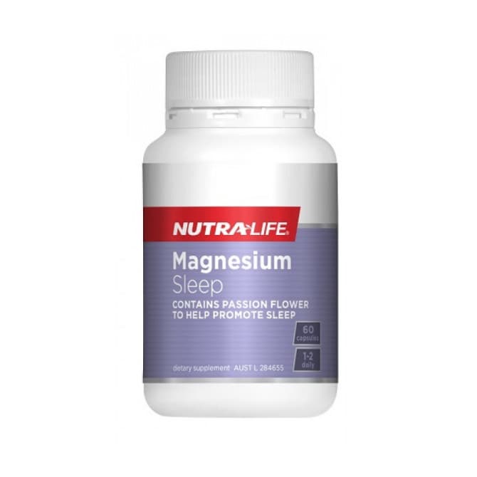 Buy Nutra Life Magnesium Sleep 60 Capsules Online Chempro Chemists