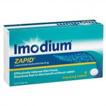 Imodium Zapid 2mg Tablets 6