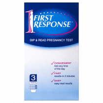 First Response Pregnancy Test Dip & Read 3 pack
