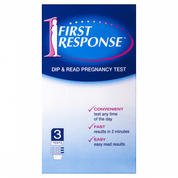 First Response Pregnancy Test Dip & Read 3 pack