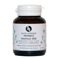 Hilde Hemmes Herbals Hawthorn 1000mg 60 Capsules