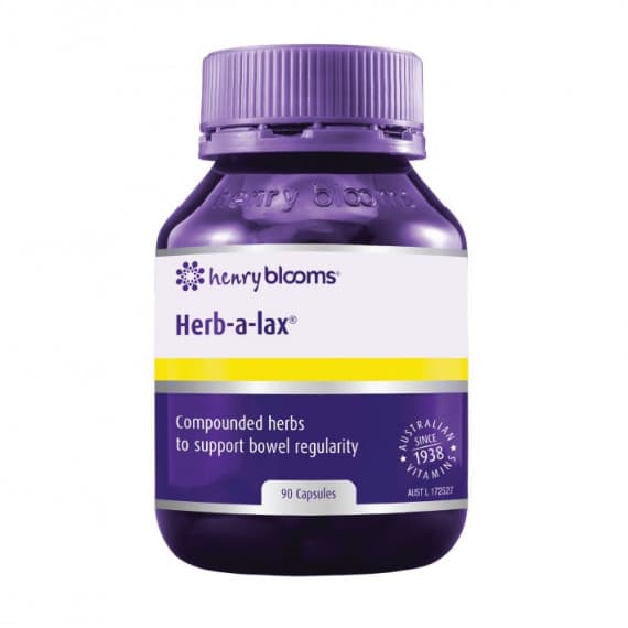 Henry Blooms Herb A Lax 90 Capsules