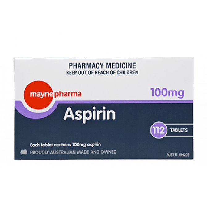 100 mg aspirin Daily aspirin