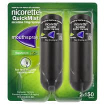Nicorette Nicotine QuickMist Fresh Mint Spray 300 Sprays