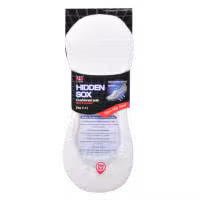 Sox & Lox Mens Sports Cushion Hidden Socks White (Size 7 - 11)