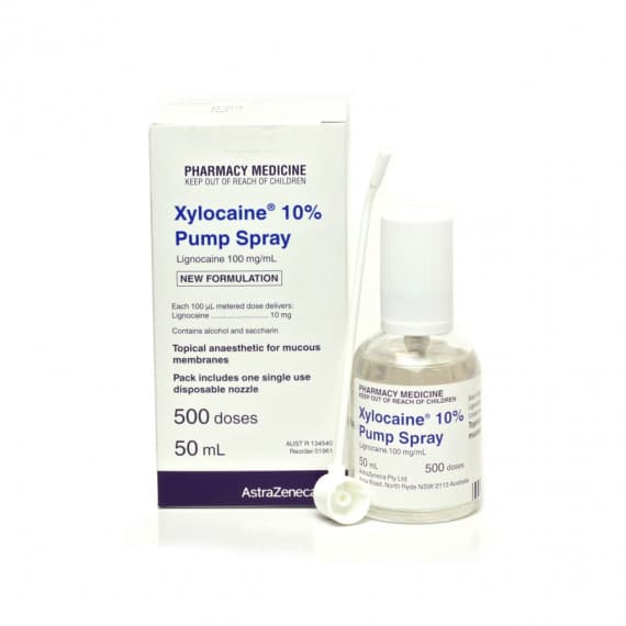Buy Xylocaine 10 Spray 50ml Online Chempro Chemists