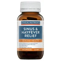 Ethical Nutrients Sinus And Hayfever Relief 60 Capsules