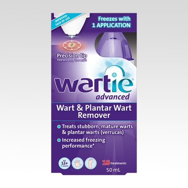 Buy Wartie Advanced Wart & Plantar Wart Remover 50ml Online Chempro