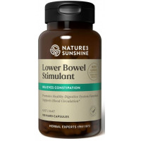 Natures Sunshine Lower Bowel Stimulant 100 Capsules 