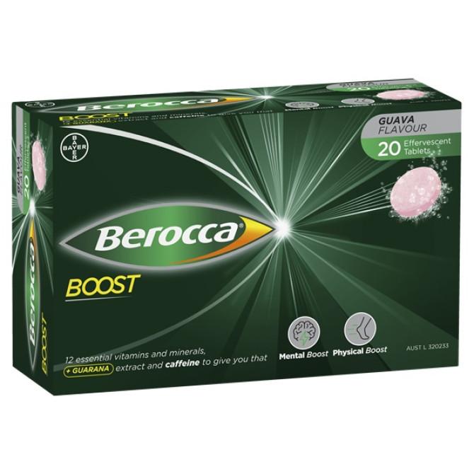 Buy Berocca Boost 20 Effervescent Tablets Online At Chemist Warehouse - View #7