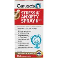 Carusos Stress And Anxiety Spray 30ml
