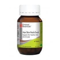 Oriental Botanicals Hair Skin Nails Excel 60 Tablets