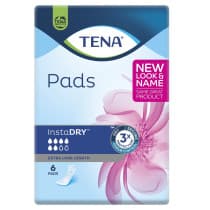 Tena Pads Instadry Long Length 6 Pack