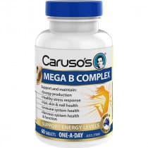 Caruso's Mega B Complex 60 Tablets