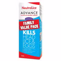 NeutraLice Advance Lotion Kit Family Value Pack 475ml