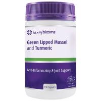 Henry Blooms Green Lipped Mussel and Turmeric With BioP 100 Capsules