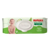Huggies Thick And Soft Baby Wipes Cucumber And Aloe Vera 80 Pack