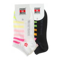 Sox & Lox Ladies Casual Thin Low Cut Socks Assorted Color (Size 3 - 9)