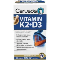 Carusos Vitamin K2 plus D3 60 Capsules