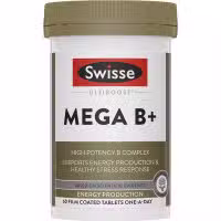 Swisse Ultiboost Mega B+ 60 Tablets
