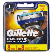 Gillette Fusion5 Pro Glide Cartridges 8 Pack