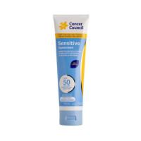 Cancer Council Sensitive Sunscreen SPF50 Plus Tube 110ml