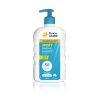 Cancer Council Sport Sunscreen SPF50 Plus Pump 500ml