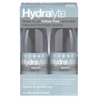 Hydralyte Electrolyte Solution Lemonade 4 x 250ml