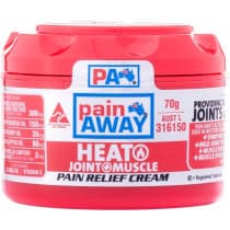 Pain Away Heat Plus Pain Relief Cream 70g