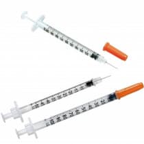 Terumo Insulin Syringe and Needle 1.0ml 29g x 13mm Single or Box 100