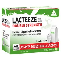 Lacteeze Double Strength 40 Caplets