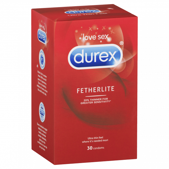 Durex Fetherlite Condom 30 Pack