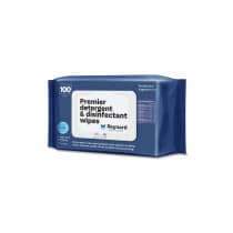 Reynard Premier Detergent & Disinfectant Wipes 100 Pack