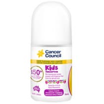 Cancer Council Kids Sunscreen SPF50+ Roll On 75ml