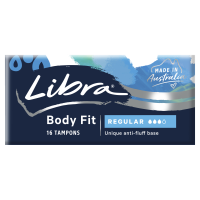 Libra Body Fit Regular Tampons 16 Pack