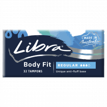 Libra Body Fit Regular Tampons 32 Pack